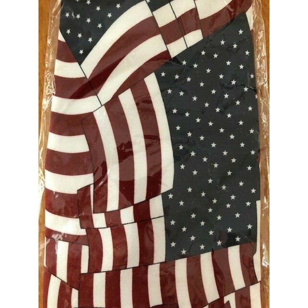 American Flag Mens Necktie Tie CJ Andrews Patriotic Novelty USA Patriot NEW